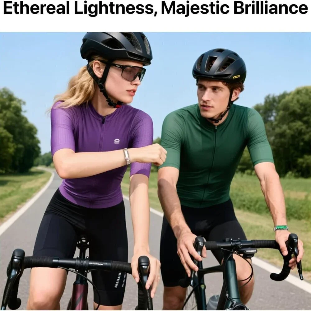 Smart Health Wristband, Wearable Activity & Fitness Tracker Band - Rose Gold